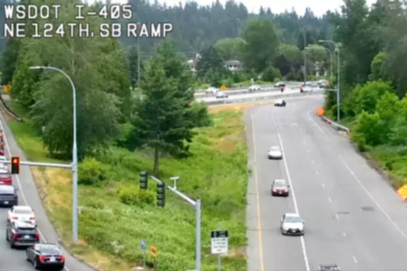 Washington closes highway ramp after dozens drive wrong way to bypass detour