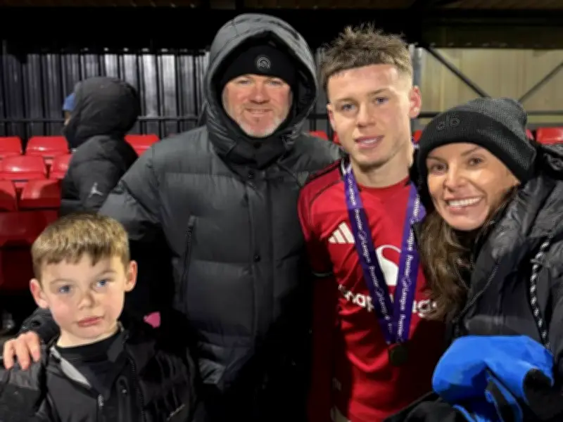 Wayne Rooney's Hilarious Pyjama Gaffe While Watching Son Kai Play