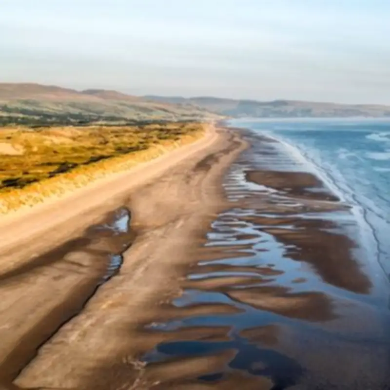Welsh Campsite Near Top UK Beach with Sugar-Soft Sands