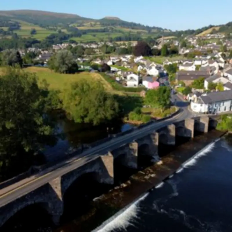 Welsh Market Town Named One of UK's Best Has Mountain Hikes and Celebrity-Loved Pub