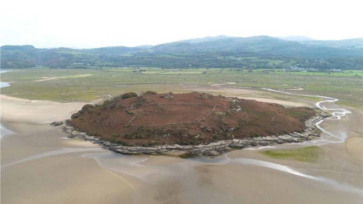 Welsh Tidal Island Ynys Gifftan For Sale at £350k