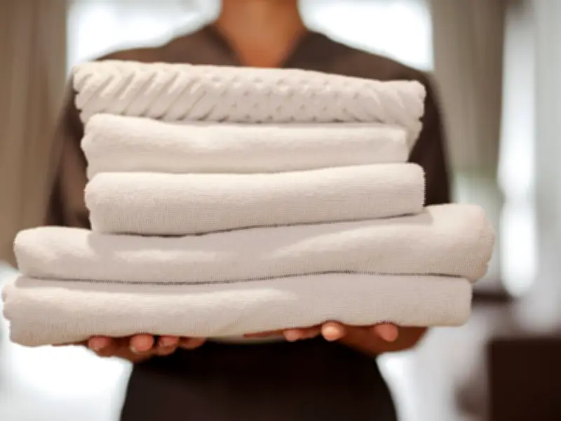 White Vinegar Makes Towels Soft and Fluffy Without Fabric Softener