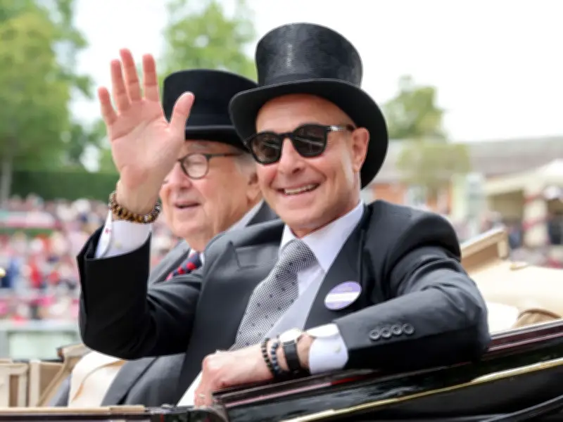 Why Stanley Tucci Joined Royal Procession at Ascot While Mike Tindall Didn't