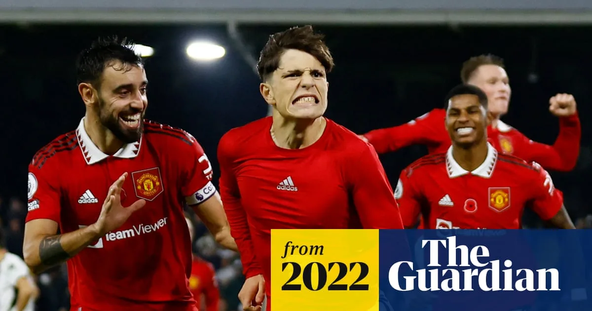 Garnacho's Last-Gasp Winner Seals Thrilling 4-4 Draw for Man Utd