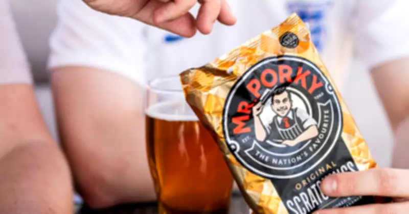 Win Mr. Porky's Ultimate World Cup Prize: Smart TV, Voucher & Snacks