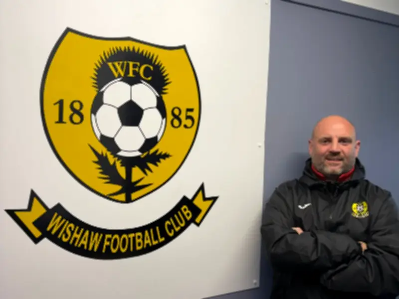 Wishaw FC Appoints Johnny Fallon as New Manager with Ambition