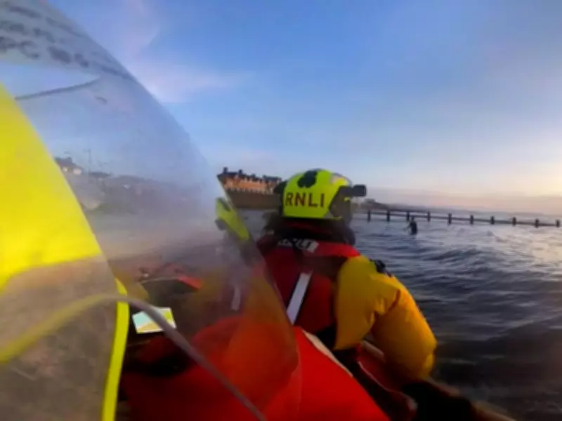 Woman Rescued from Sinking Sand on Rhyl Beach as Tide Rises