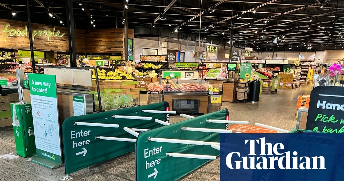 Woolworths Anti-Theft Gates Anger Melbourne Shoppers