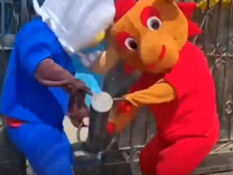 World Cup Mascots Maple and Clutch Help Police in Drug Bust in Peru