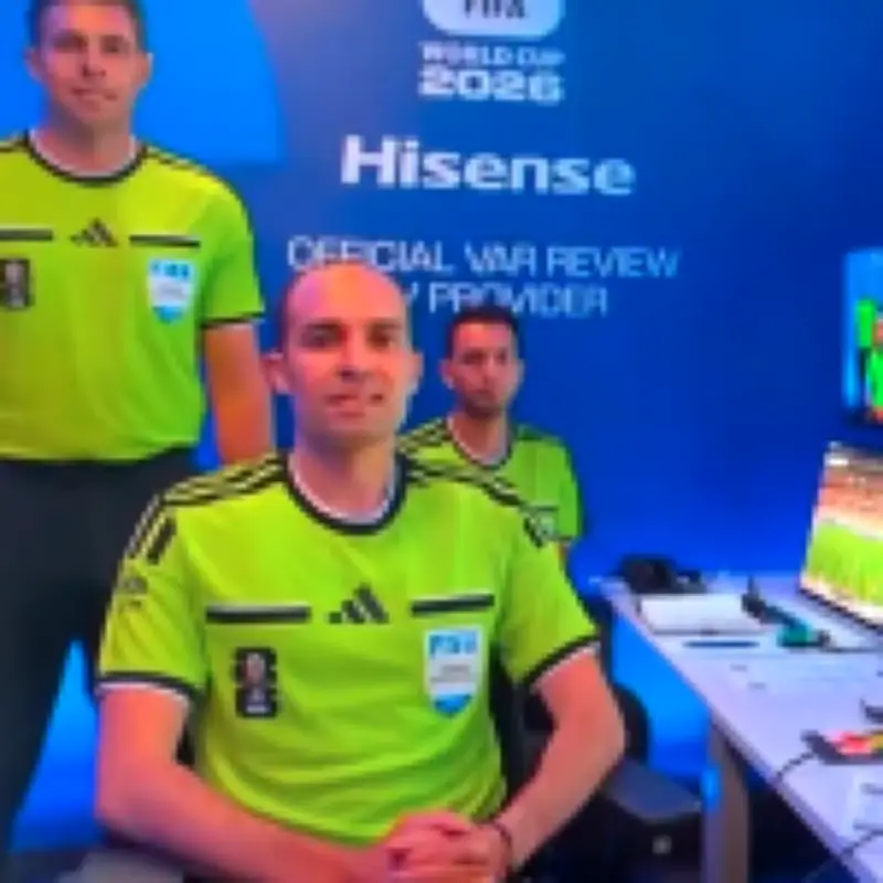 World Cup referee accused of White power gesture during TV coverage
