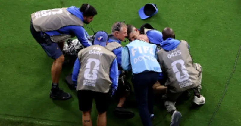 World Cup Star Khusanov Gifts Signed Shirt to Cameraman After Collision
