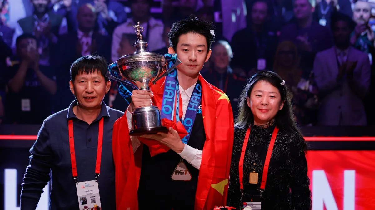 World snooker champion Wu Yize reveals heartwarming plans for £500k prize money