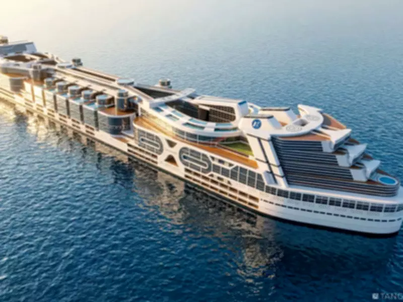 World's Biggest Cruise Ship: £12bn Mile-Long Floating City for 80,000