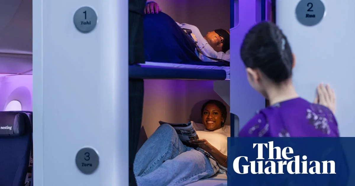 Air New Zealand Unveils World's First Lie-Flat Premium Economy Beds