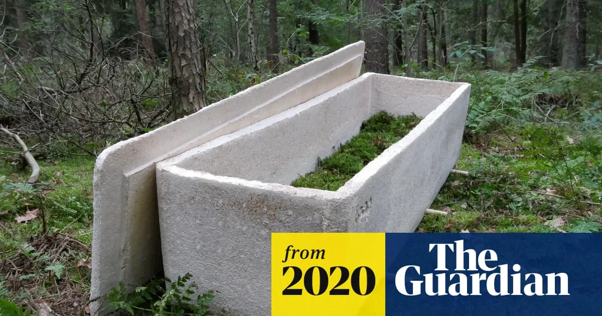 World's First Funeral Held Using 'Living Coffin' Made of Mushroom Fibre