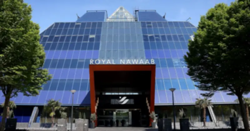 World's Largest Curry House Hidden Inside Giant Blue Pyramid Near M60