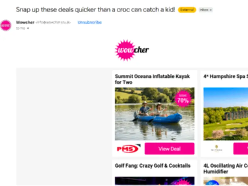 Wowcher Apologises for 'Croc Can Catch a Kid' Email After Boy Attacked at Zoo