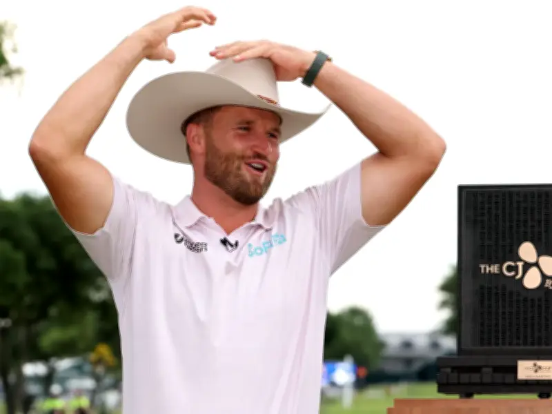 Wyndham Clark's Ban, Influencer Girlfriend, and Shock Caddie Split Revealed