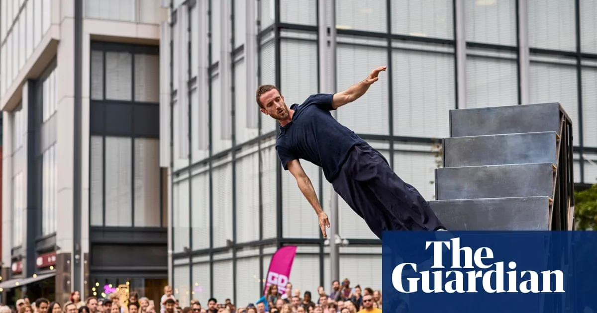 Yoann Bourgeois on his viral stair climbing act: 'I want to return to the spirit of childhood'