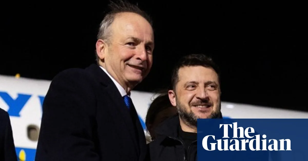 Drones Spotted Near Zelenskyy's Plane During Dublin Visit