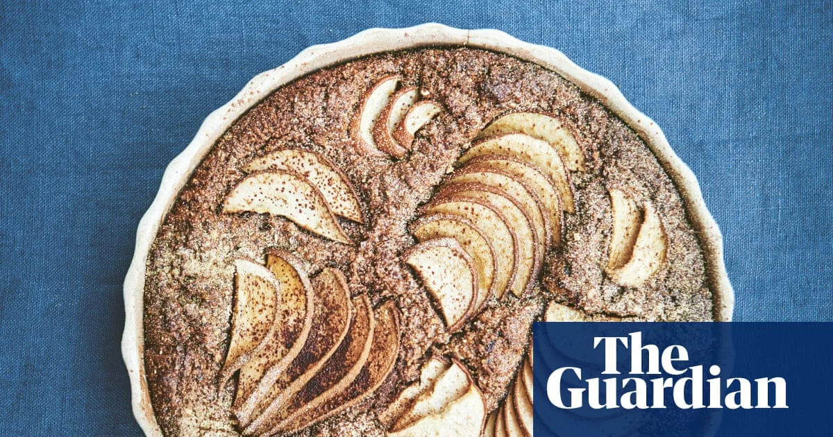 Zero waste pear hazelnut chocolate torte recipe