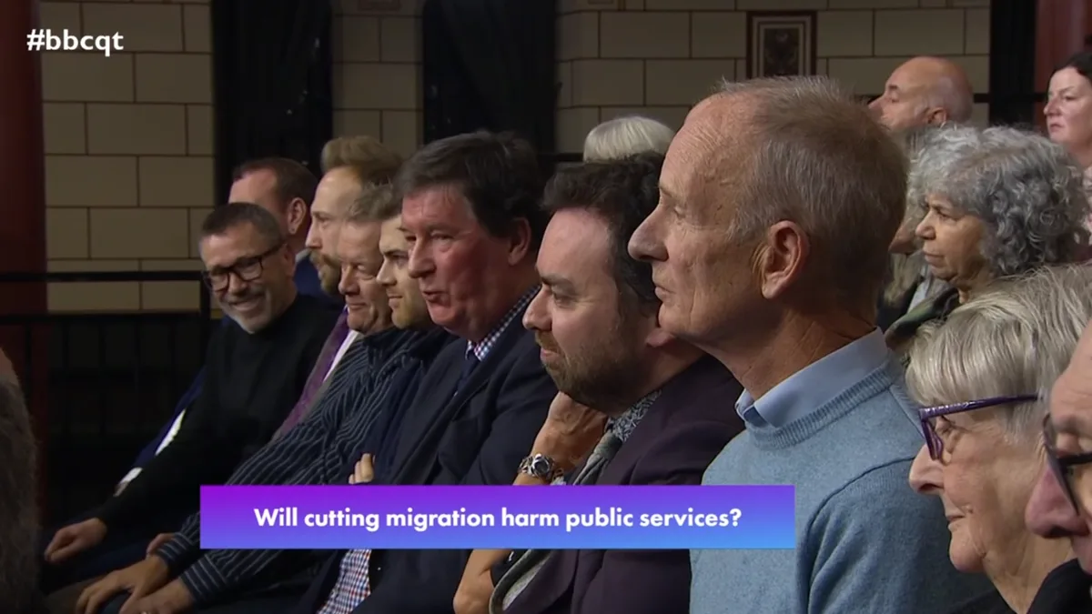 Reform UK's Zia Yusuf Sparks Gasp After 'Rude' Immigration Clash on Question Time