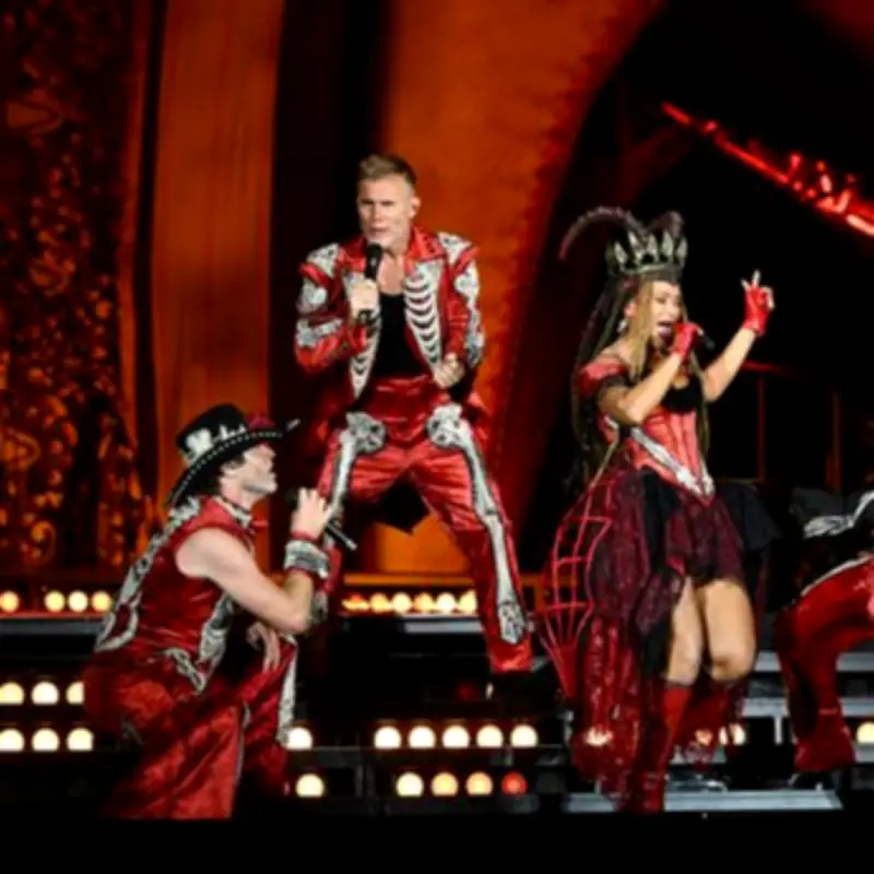 Zoe Birkett Joins Take That on Stage at Sunderland's Stadium of Light