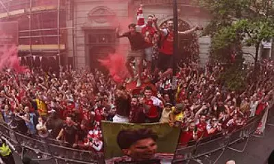 Arsenal Title Parade Marred by Stabbing and 16 Arrests