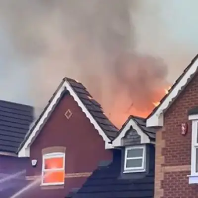 Bristol House Fire After Lightning Strike: Occupants Safe