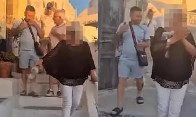British Tourist Sparks Fury by Scattering Ashes on Santorini Streets