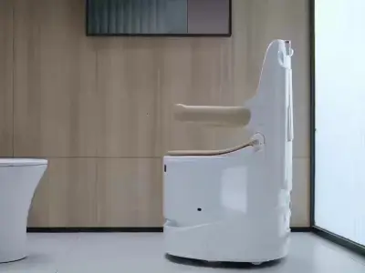 Chinese Firm Unveils Self-Driving Toilet That Follows You Around
