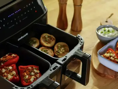Cookworks 9L Dual Air Fryer Now £60 at Argos, Saving £40