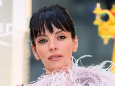 Lily Allen Defiant in Mesh Dress as Ex David Harbour Slams Her Album