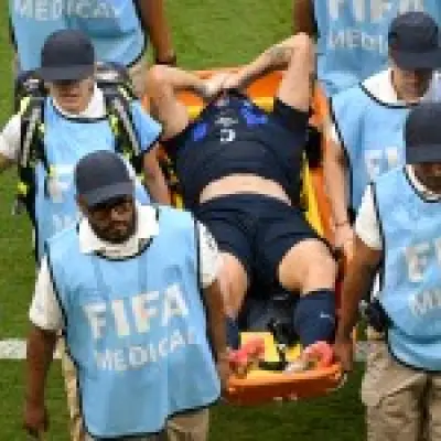 Man Utd Transfer Concern as Ugarte Stretchered Off in Tears at World Cup