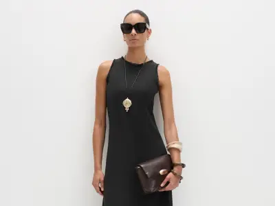 M&S £40 Midi Dress Praised as Versatile Office-to-Evening Staple