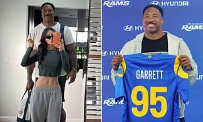 Myles Garrett and Chloe Kim Share First Post Since Rams Trade