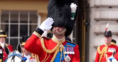 Prince William Sends Message to Harry Riding Horseback at Trooping