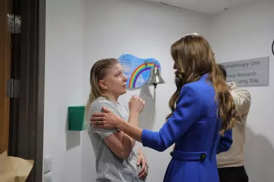 Princess Kate Surprises Young Mother Celebrating End of Chemotherapy