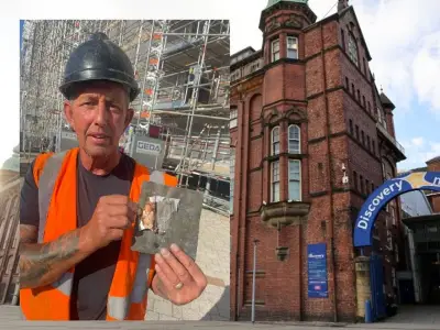 Roofer finds photo of his son hidden on museum roof 24 years later