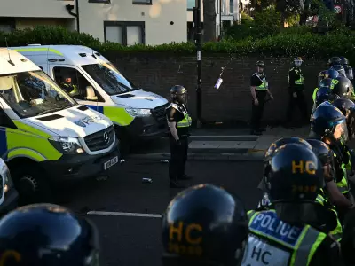 Southampton Protesters Hurl Missiles at Police Near Murder Scene