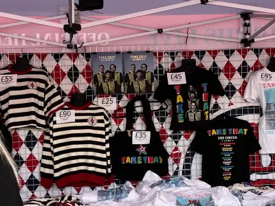 Take That Circus Merchandise Prices at Etihad Stadium Gigs Revealed