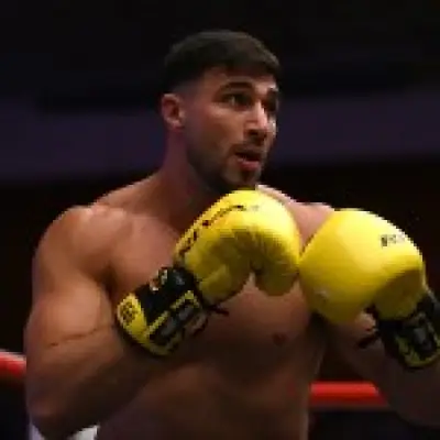 Tommy Fury Reveals Son Midas Name on Boxing Shorts After Molly-Mae Warning