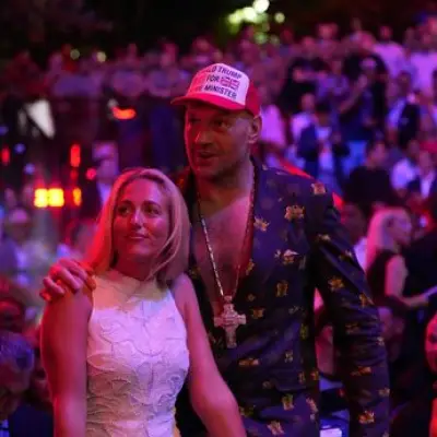 Tyson Fury Wears 'Trump for Prime Minister' Cap at White House UFC Event