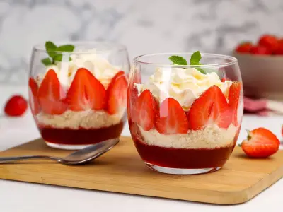Vegan Pimm's Trifle Recipe: Easy Wimbledon Dessert in 20 Mins