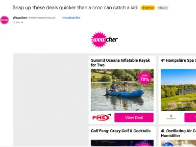Wowcher Apologises for 'Croc Can Catch a Kid' Email After Boy Attacked at Zoo