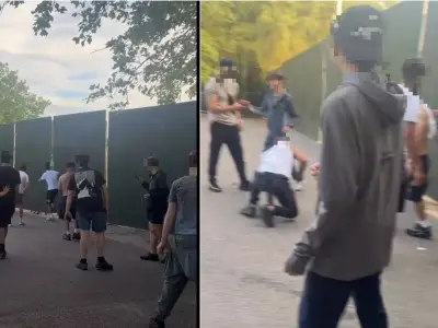 Youths Smash Parklife Barrier but Repelled by Security; Police Issue Dispersal Order