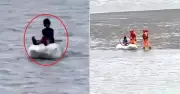11-Year-Old Boy Found Floating on Polystyrene at Sea After Missing School