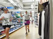 200 Runners Race Through Tesco Aisles in Supermarket Marathon for Charity