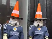 Americans baffled as Scottish cone tradition hits Boston stormtroopers