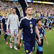 Andy Robertson injury: Scotland captain misses second half vs Brazil